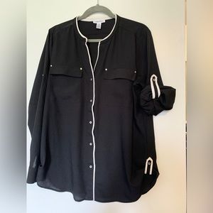 Calvin Klein Long Sleeve w/ Optional 3/4 Sleeve